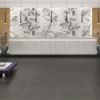 Picture of Visage Dark Grey Polished Tile 30x60 cm