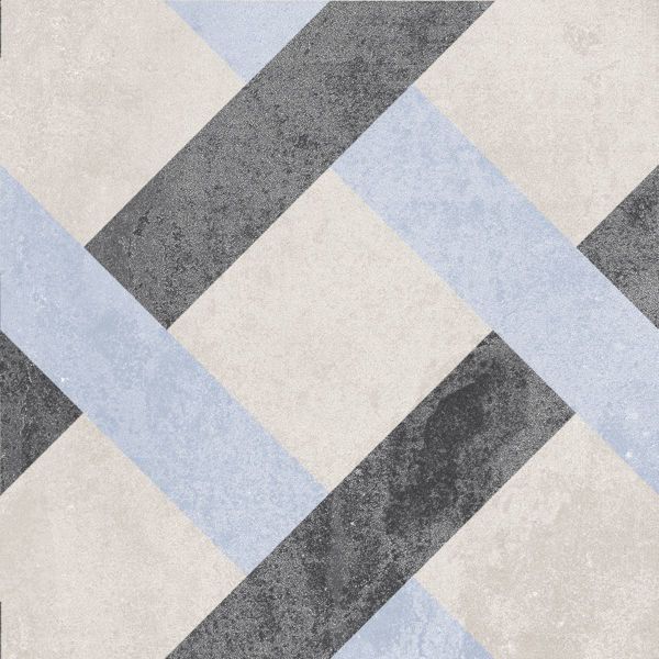 Picture of Linea Blue Matt Tile 18.6x18.6 cm