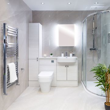 Show details for Crossover Blanco Polished Porcelain Tile 60x60 cm Picture of Crossover Blanco Polished Porcelain Tile 60x60 cm