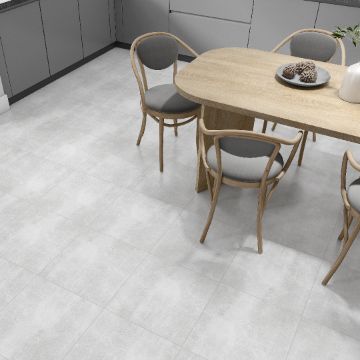 Show details for Molde Light Grey Matt Tile 45x45 cm Picture of Molde Light Grey Matt Tile 45x45 cm