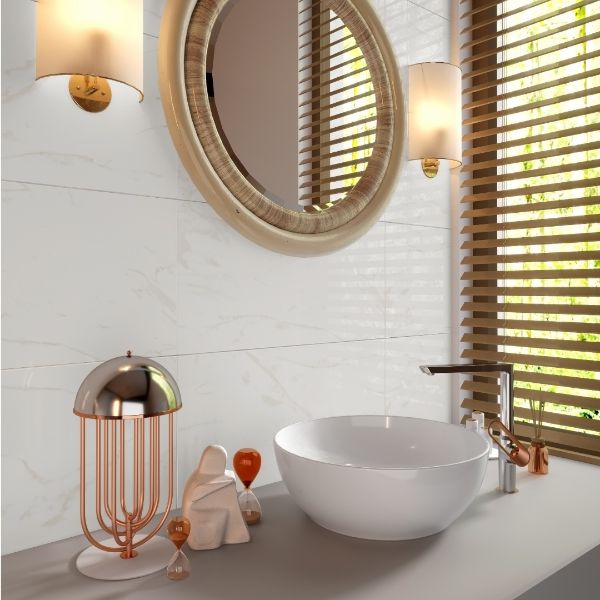 Picture of Calacatta Marmi Glossy Tile 30x60 cm