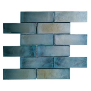Show details for Costa Brick Green Mosaic Tile 30x30 cm Picture of Costa Brick Green Mosaic Tile 30x30 cm