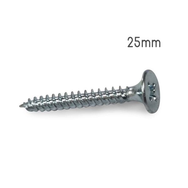 Picture of Fastwarm Screws 25mm x 3.5mm BZP (Box of 100)