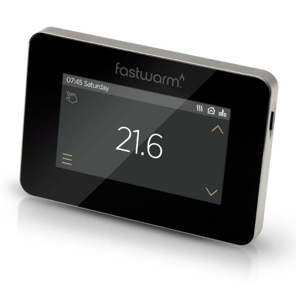 Picture of Fastwarm Touchscreen Thermostat - BLACK (16amp)