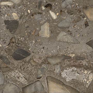 Show details for Pebble Anthracite Semi Polished Tile 60,4x60,4 cm Picture of Pebble Anthracite Semi Polished Tile 60,4x60,4 cm