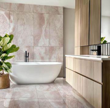 Show details for Diamond Dust Pink Polished Tile 60x120 cm Picture of Diamond Dust Pink Polished Tile 60x120 cm