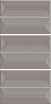 Show details for Modern Art Grey Tile 15x30 cm Picture of Modern Art Grey Tile 15x30 cm