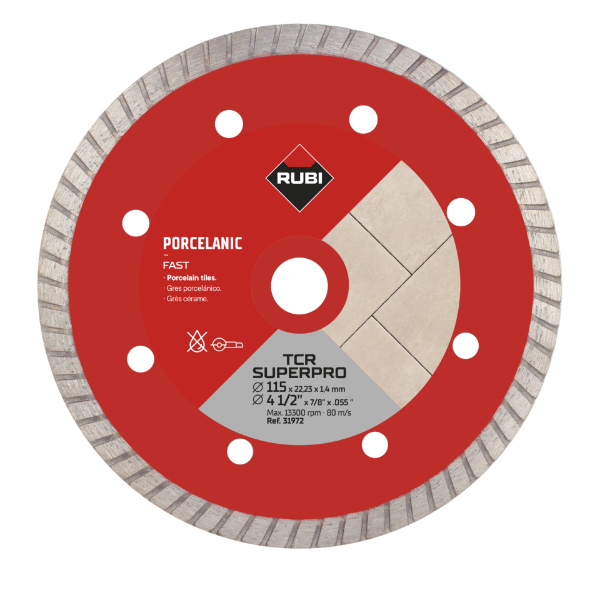 Picture of Rubi Tcr 115 (4 1/2") Superpro