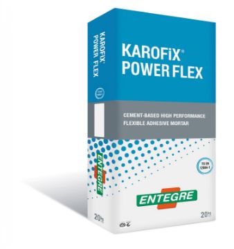 Show details for KaroFix Slow Grey S1 Adhesive 20kg Pallet Deal Picture of KaroFix Slow Grey S1 Adhesive 20kg Pallet Deal